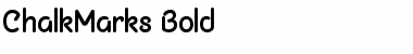 Download Chalk Marks Bold Font Title Preview