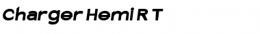 Download Charger HemiRT Font Title Preview