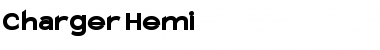 Download Charger Hemi Font Title Preview
