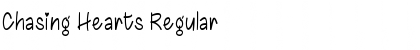 Download Chasing Hearts Regular Font Title Preview