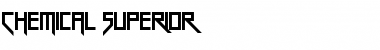 Download Chemical Superior Regular Font Title Preview