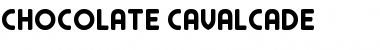 Download Chocolate Cavalcade Regular Font Title Preview