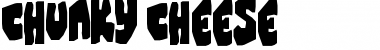 Download Chunky Cheese Regular Font Title Preview