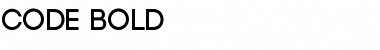Download Code Bold Regular Font Title Preview