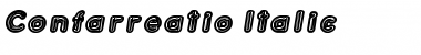 Download Confarreatio Italic Font Title Preview
