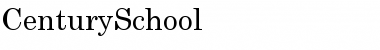Download CenturySchool Regular Font Title Preview
