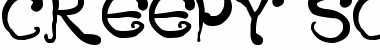 Download Creepy Scrawly Regular Font Title Preview