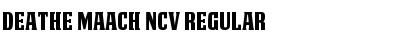 Download DEATHE MAACH NCV Regular Font Title Preview