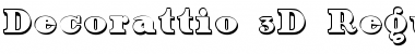 Download Decorattio 3D Regular Font Title Preview