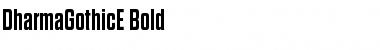 Download Dharma Gothic E Bold Font Title Preview