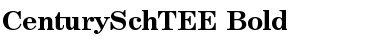 Download CenturySchTEE Bold Font Title Preview