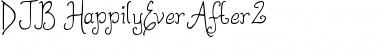 Download DJB HappilyEverAfter2 Regular Font Title Preview