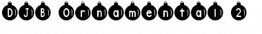 Download DJB Ornamental 2 Regular Font Title Preview