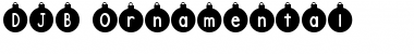 Download DJB Ornamental Regular Font Title Preview