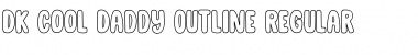 Download DK Cool Daddy Outline Regular Font Title Preview