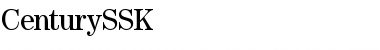 Download CenturySSK Regular Font Title Preview