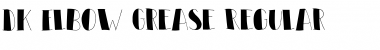 Download DK Elbow Grease Regular Font Title Preview