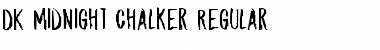Download DK Midnight Chalker Regular Font Title Preview