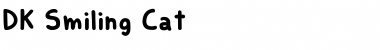 Download DK Smiling Cat Regular Font Title Preview