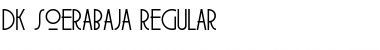 Download DK Soerabaja Regular Font Title Preview