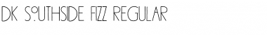 Download DK Southside Fizz Regular Font Title Preview
