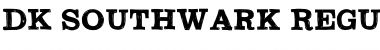 Download DK Southwark Regular Font Title Preview