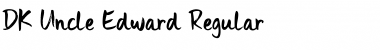Download DK Uncle Edward Regular Font Title Preview