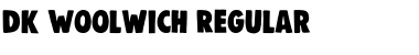 Download DK Woolwich Regular Font Title Preview