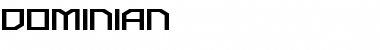 Download Dominian Regular Font Title Preview