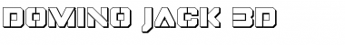 Download Domino Jack 3D Regular Font Title Preview