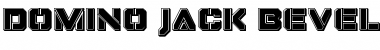 Download Domino Jack Bevel Regular Font Title Preview