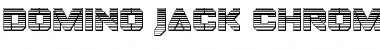 Download Domino Jack Chrome Regular Font Title Preview