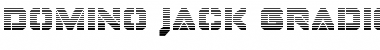 Download Domino Jack Gradient Regular Font Title Preview
