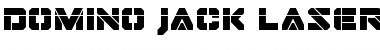 Download Domino Jack Laser Regular Font Title Preview