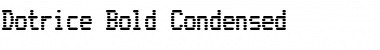 Download Dotrice Condensed Bold Font Title Preview