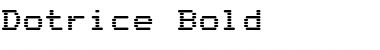 Download Dotrice Bold Font Title Preview