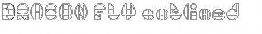 Download DRAGON FLY_outlined Regular Font Title Preview