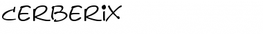Download Cerberix Normal Font Title Preview