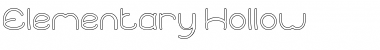 Download Elementary-Hollow Regular Font Title Preview