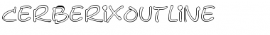 Download CerberixOutline Normal Font Title Preview