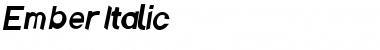 Download Ember Ita Font Title Preview