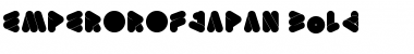 Download EMPEROR OF JAPAN Bold Font Title Preview