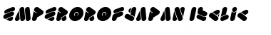 Download EMPEROR OF JAPAN Italic Font Title Preview