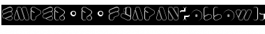 Download EMPEROR OF JAPAN-Hollow-Inverse Regular Font Title Preview