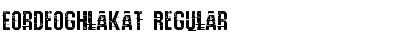 Download Eordeoghlakat Regular Font Title Preview