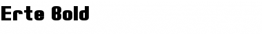 Download Erte Bold Font Title Preview