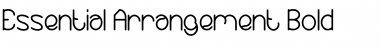 Download Essential Arrangement Bold Font Title Preview