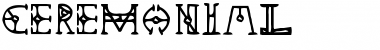 Download Ceremonial Iregular Font Title Preview