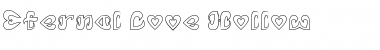 Download Eternal Love-Hollow Regular Font Title Preview
