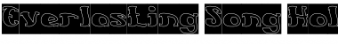 Download Everlasting Song-Hollow-Inverse Regular Font Title Preview